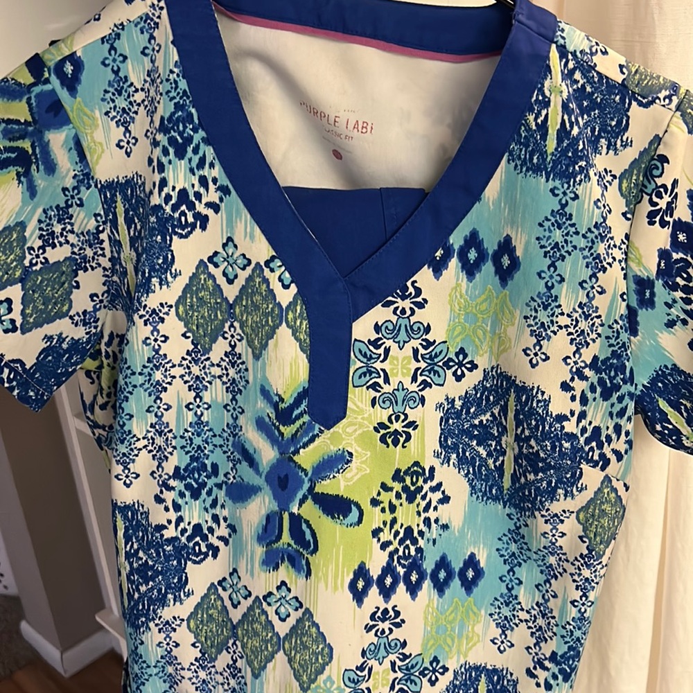Purple label scrubs